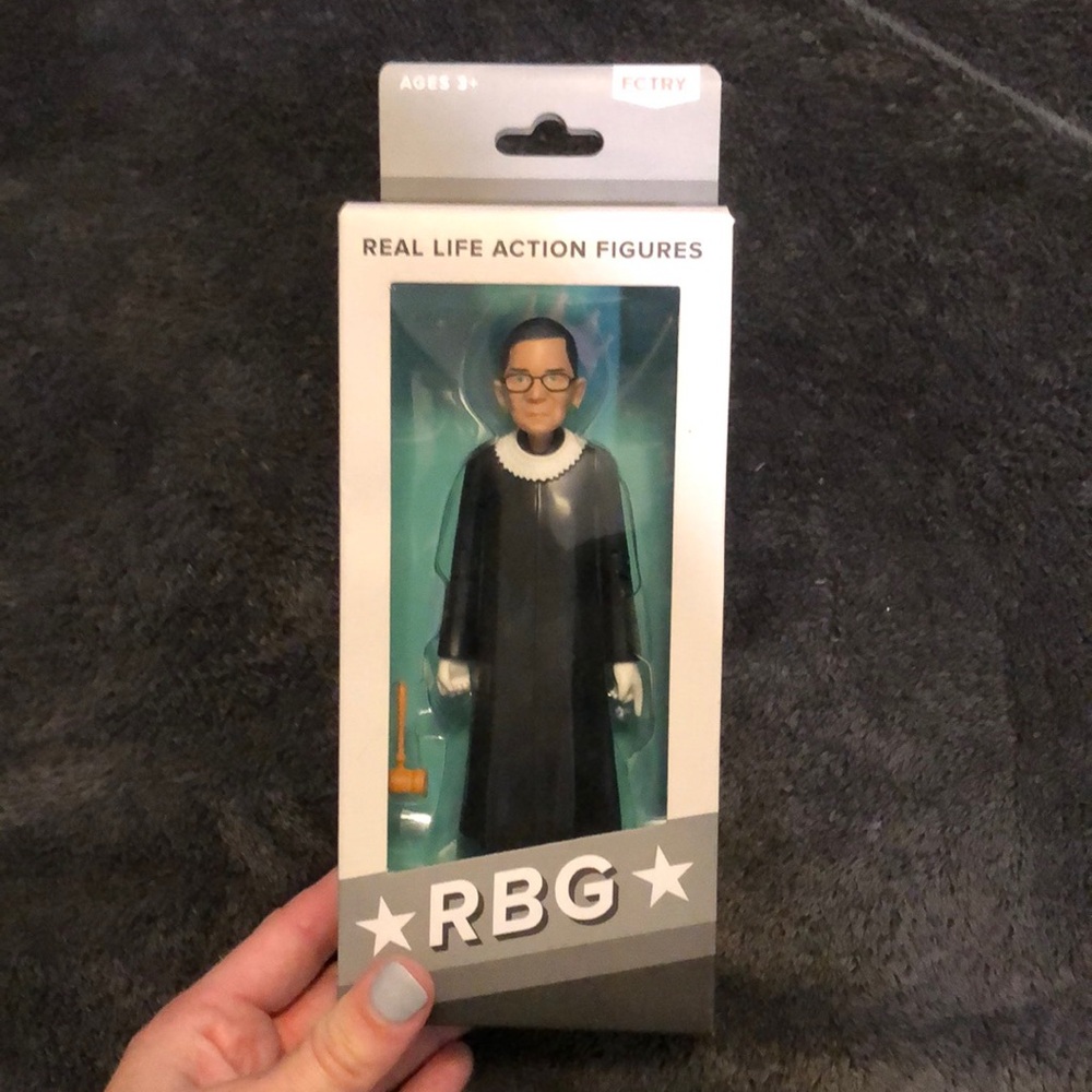 Ruth Bader Ginsburg action figure doll